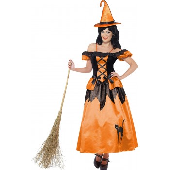 Storybook Witch Orange ADULT HIRE